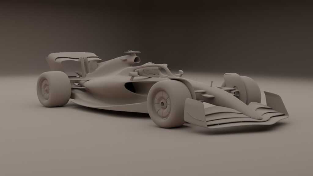Aileron arrière d'une F1 doté du volet mobile DRS
